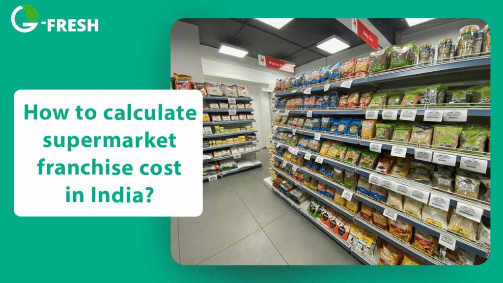 supermarket franchise cost