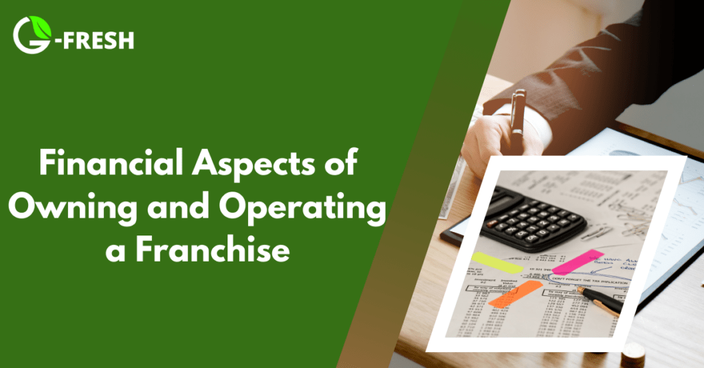 financial aspects of owning and operating a franchise