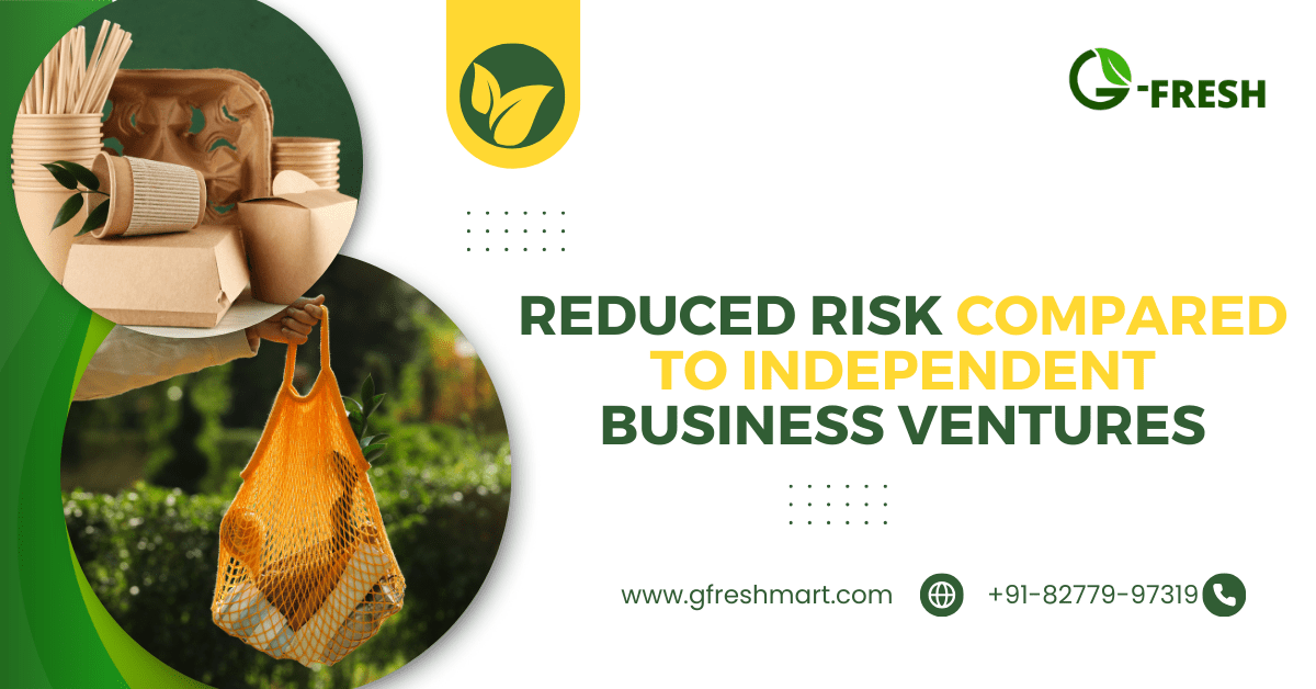 Reduced Risk Compared to Independent Business Ventures